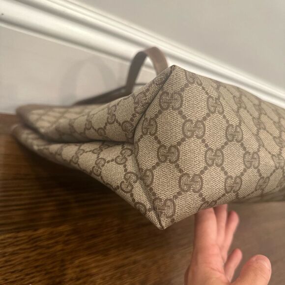 BUNDLE: Gucci GG Supreme coated canvas Vintage tote and wallet - Picture 6 of 15